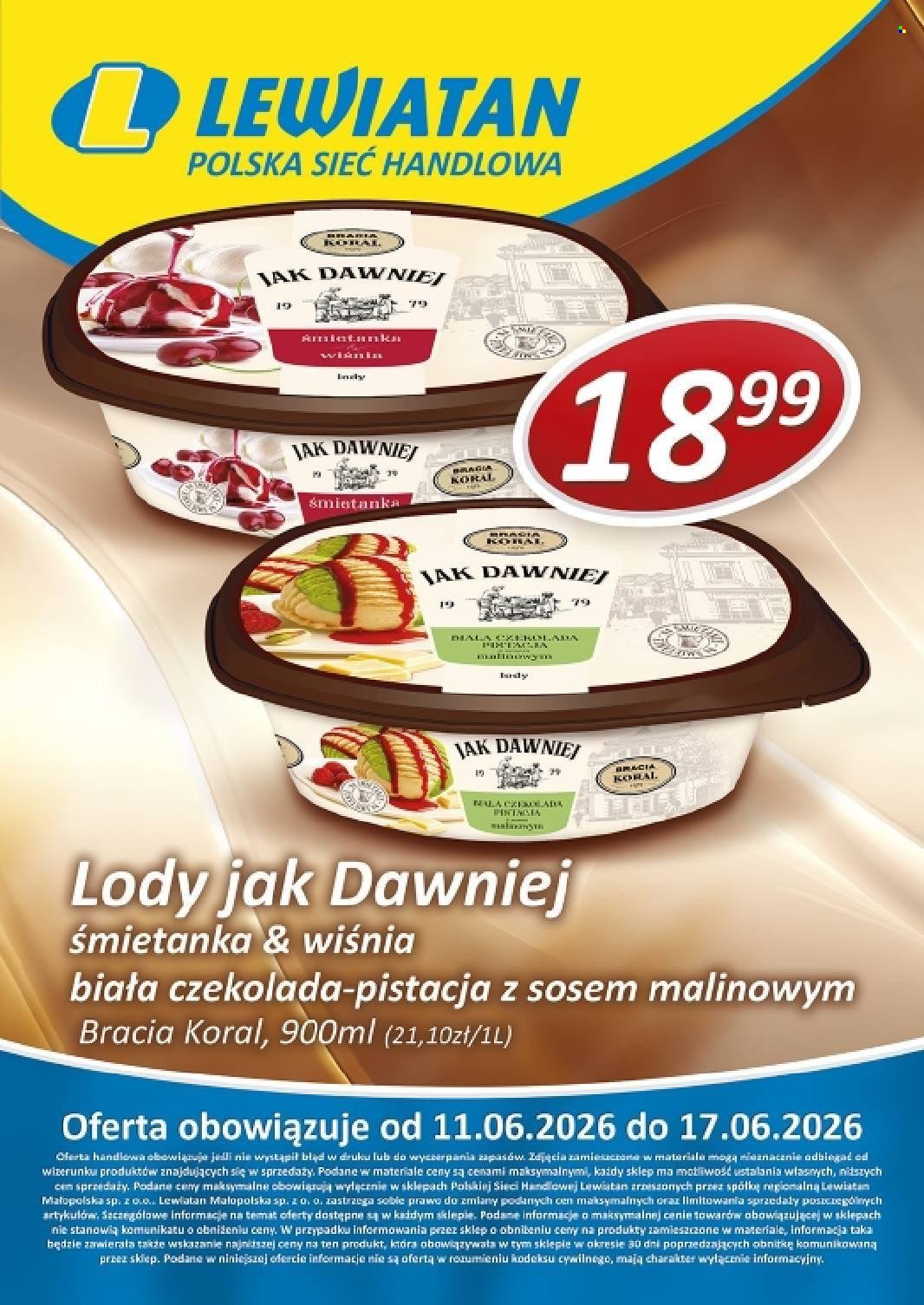 Gazetka LEWIATAN - Od czwartku 11.06.2026