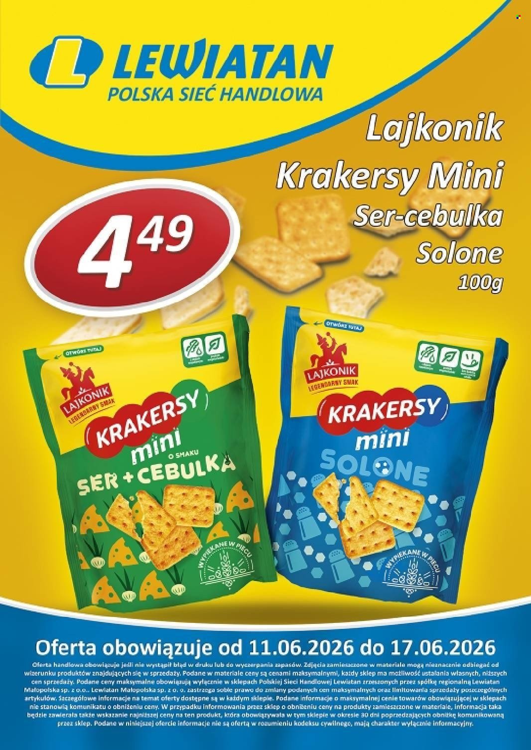 Gazetka LEWIATAN - Od czwartku 11.06.2026