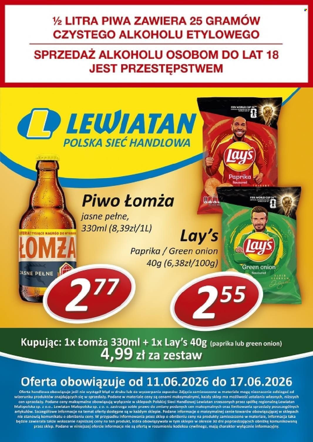 Gazetka LEWIATAN - Od czwartku 11.06.2026
