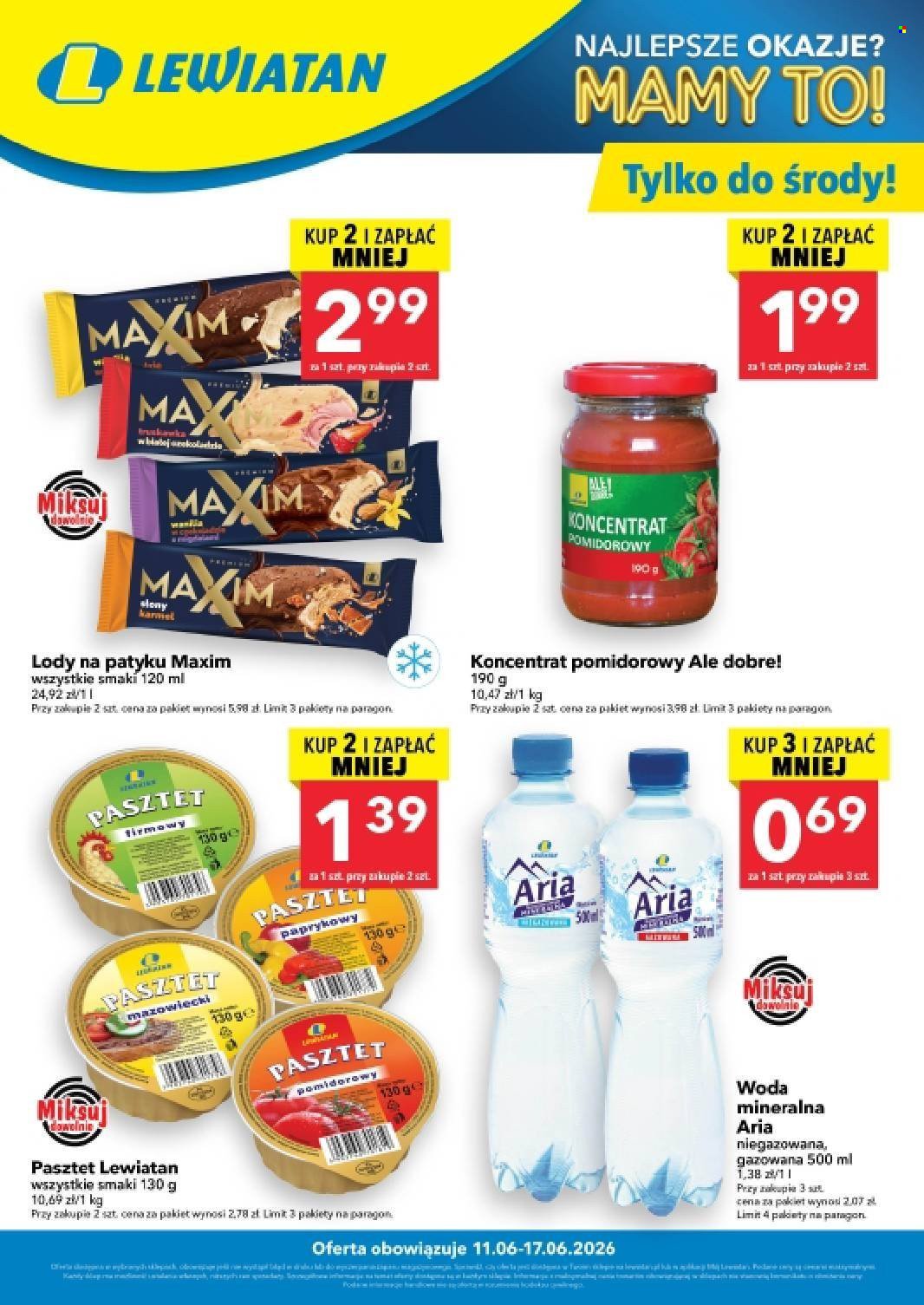 Gazetka LEWIATAN - Od czwartku 11.06.2026