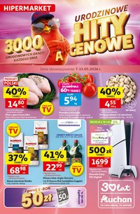 Gazetka AUCHAN - 30 Lat (2026-05-07 - 2026-05-13)