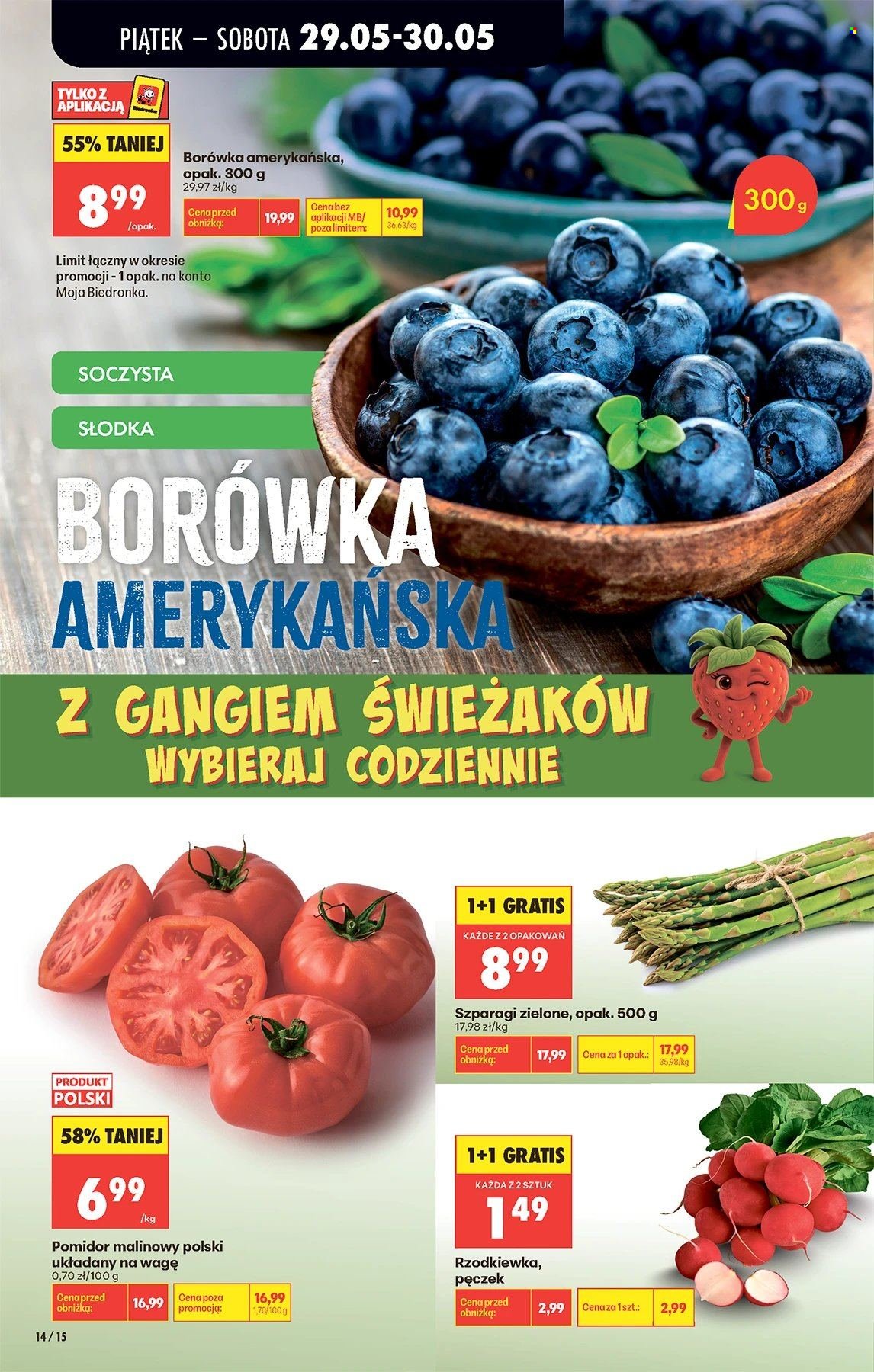 Gazetka BIEDRONKA - W tym tygodniu od piątku