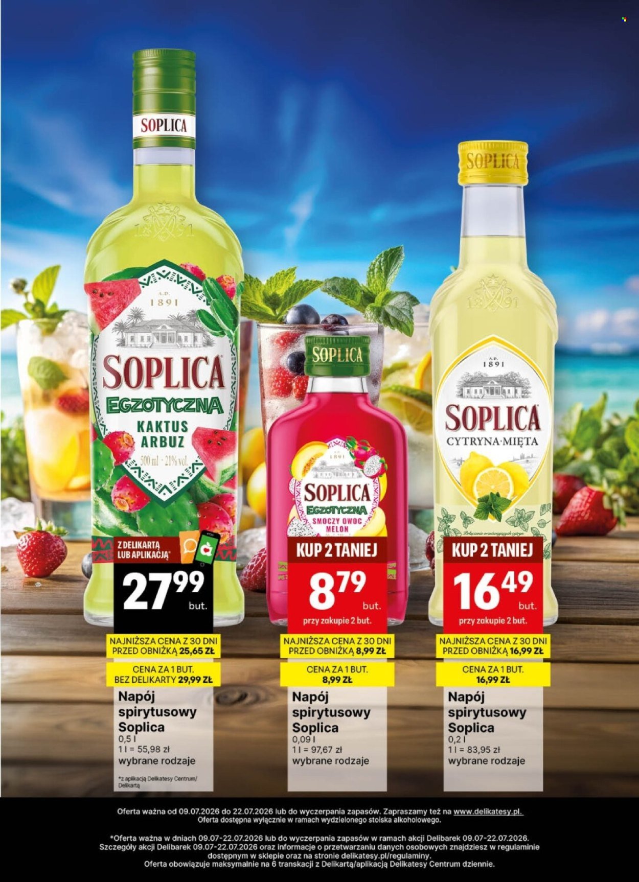 Gazetka DELIKATESY CENTRUM - Od czwartku 9.07.2026