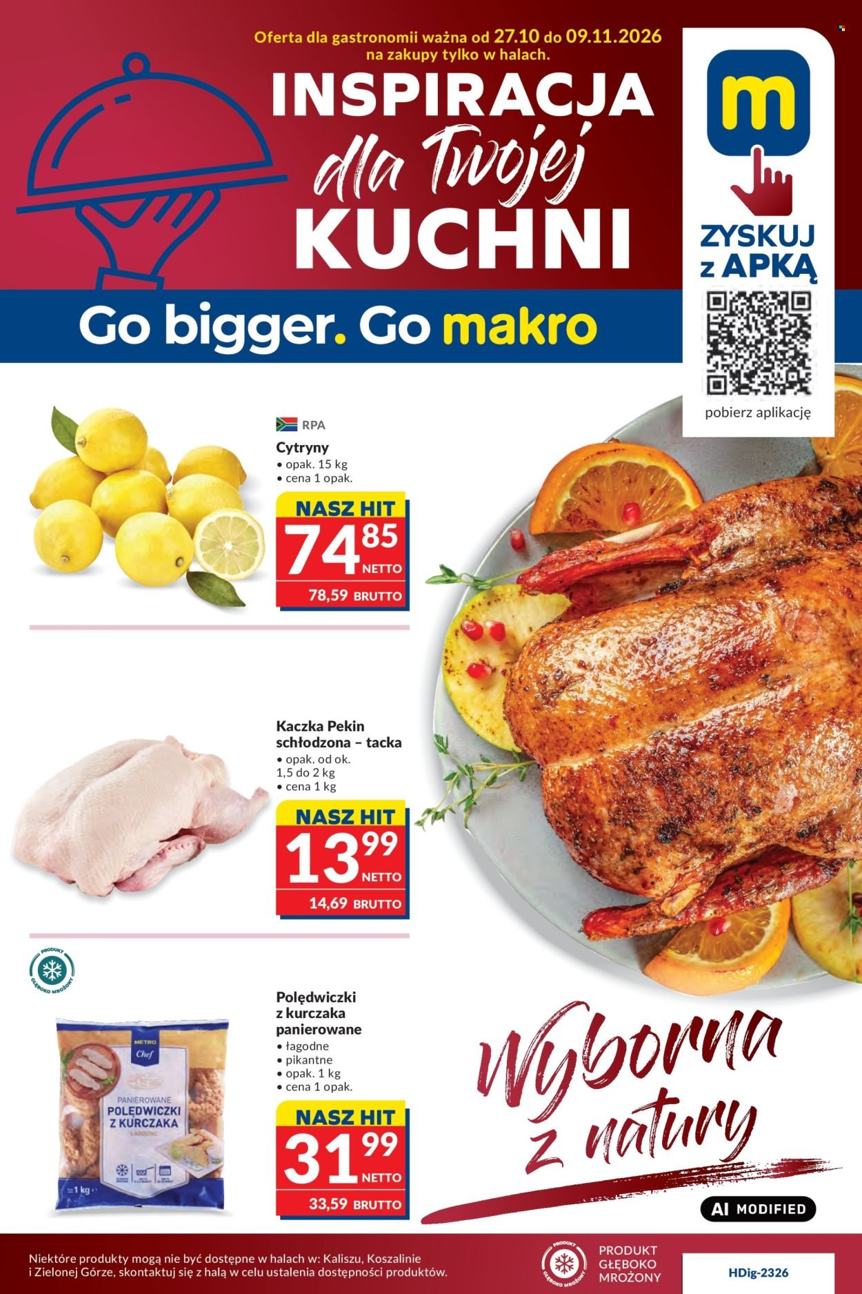 Gazetka MAKRO - Oferta dla Gastronomii