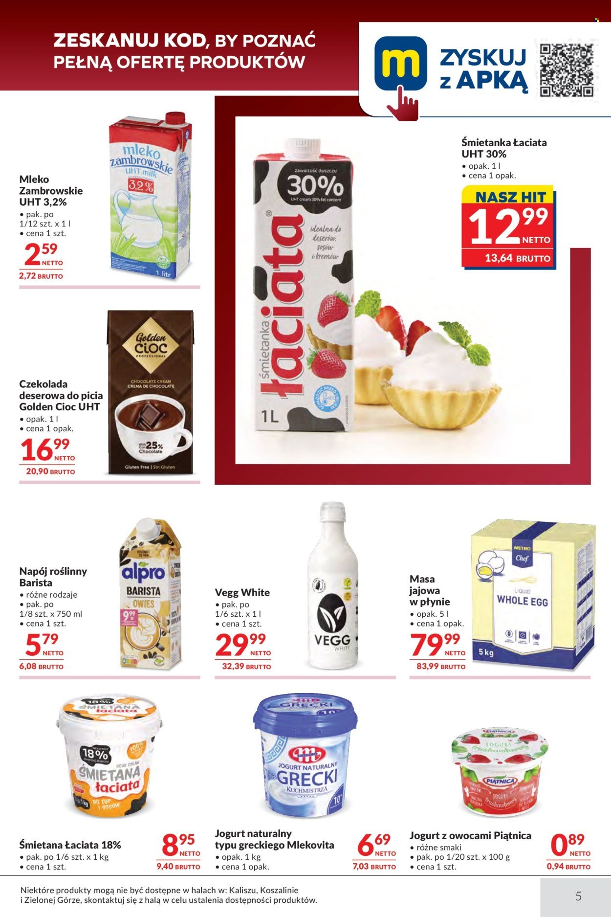 Gazetka MAKRO - Oferta dla Gastronomii