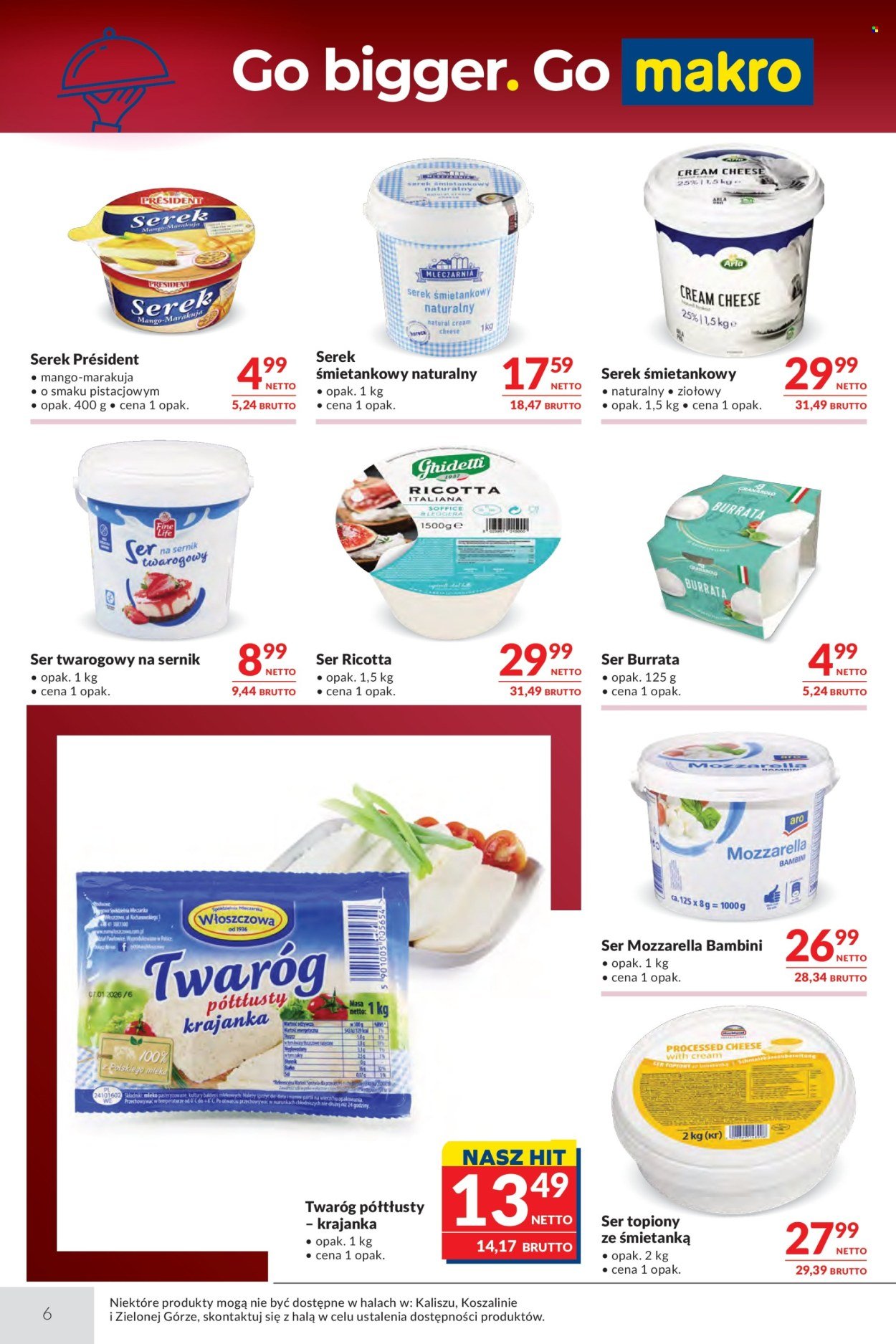Gazetka MAKRO - Oferta dla gastronomii