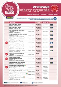 Gazetka MAKRO - Ulotka mięso - wybrane oferty tygodnia
