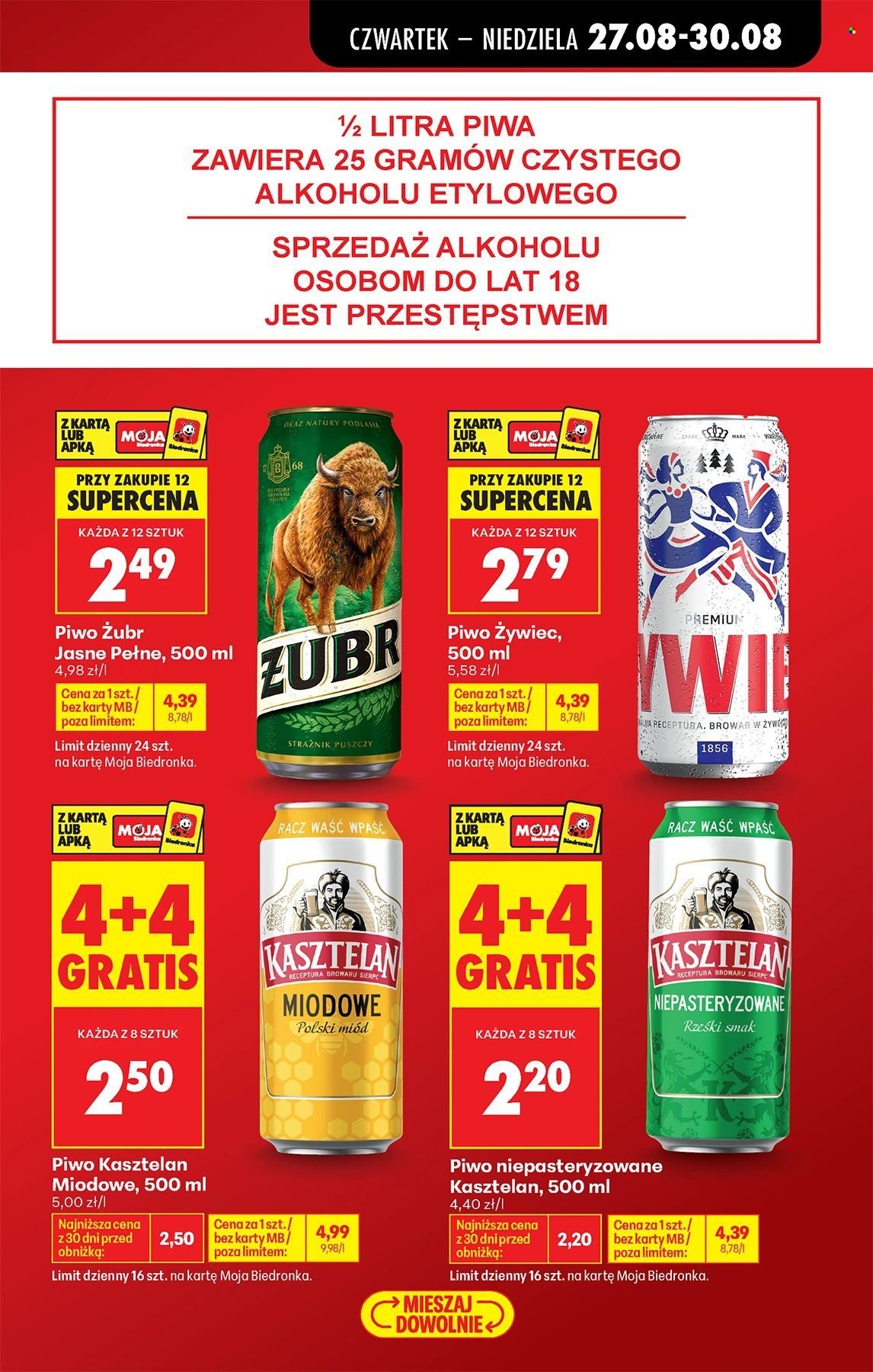 Gazetka BIEDRONKA - W tym tygodniu od czwartku