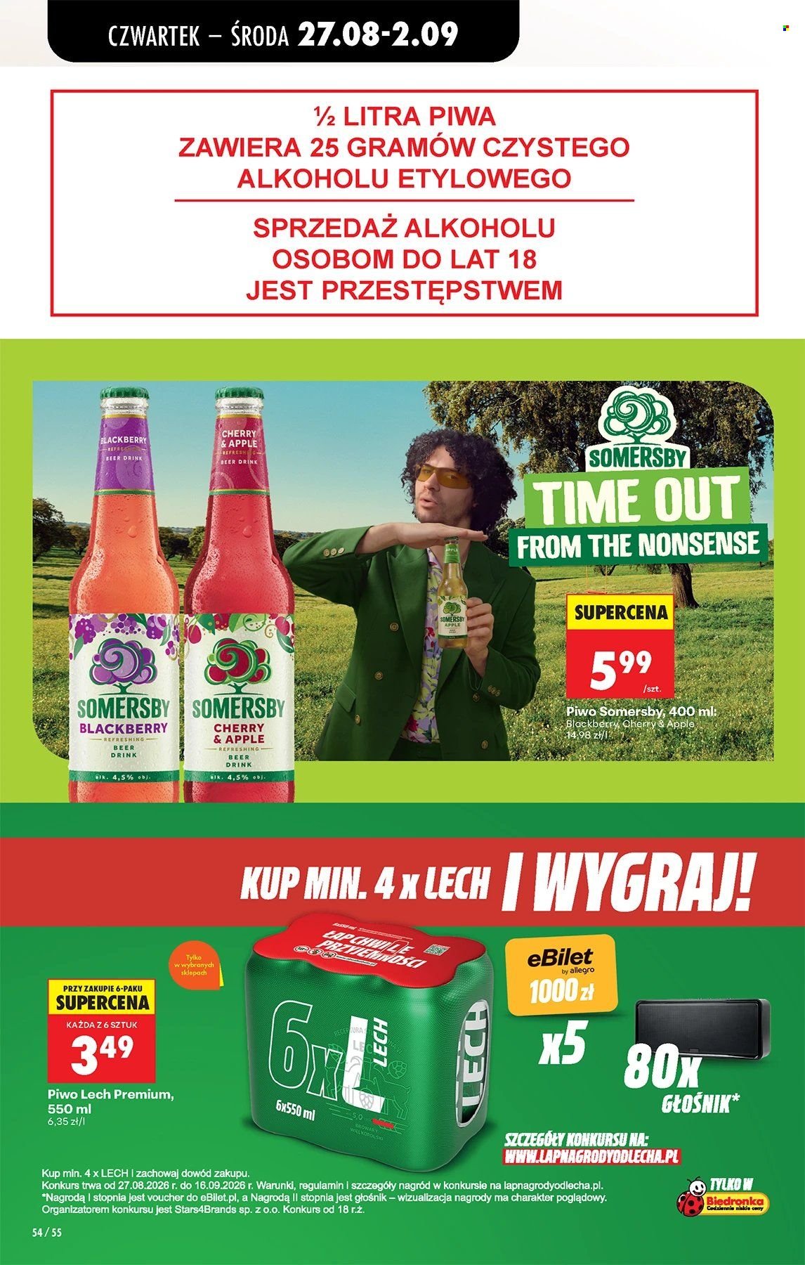 Gazetka BIEDRONKA - W tym tygodniu od czwartku