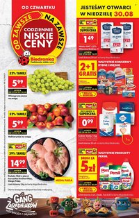 Gazetka BIEDRONKA - W tym tygodniu od czwartku