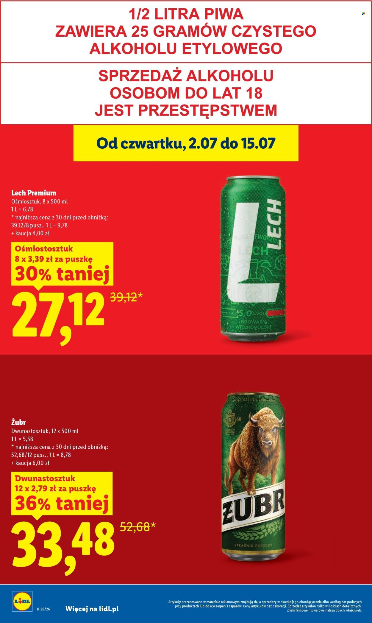 Gazetka LIDL - Od poniedziałku