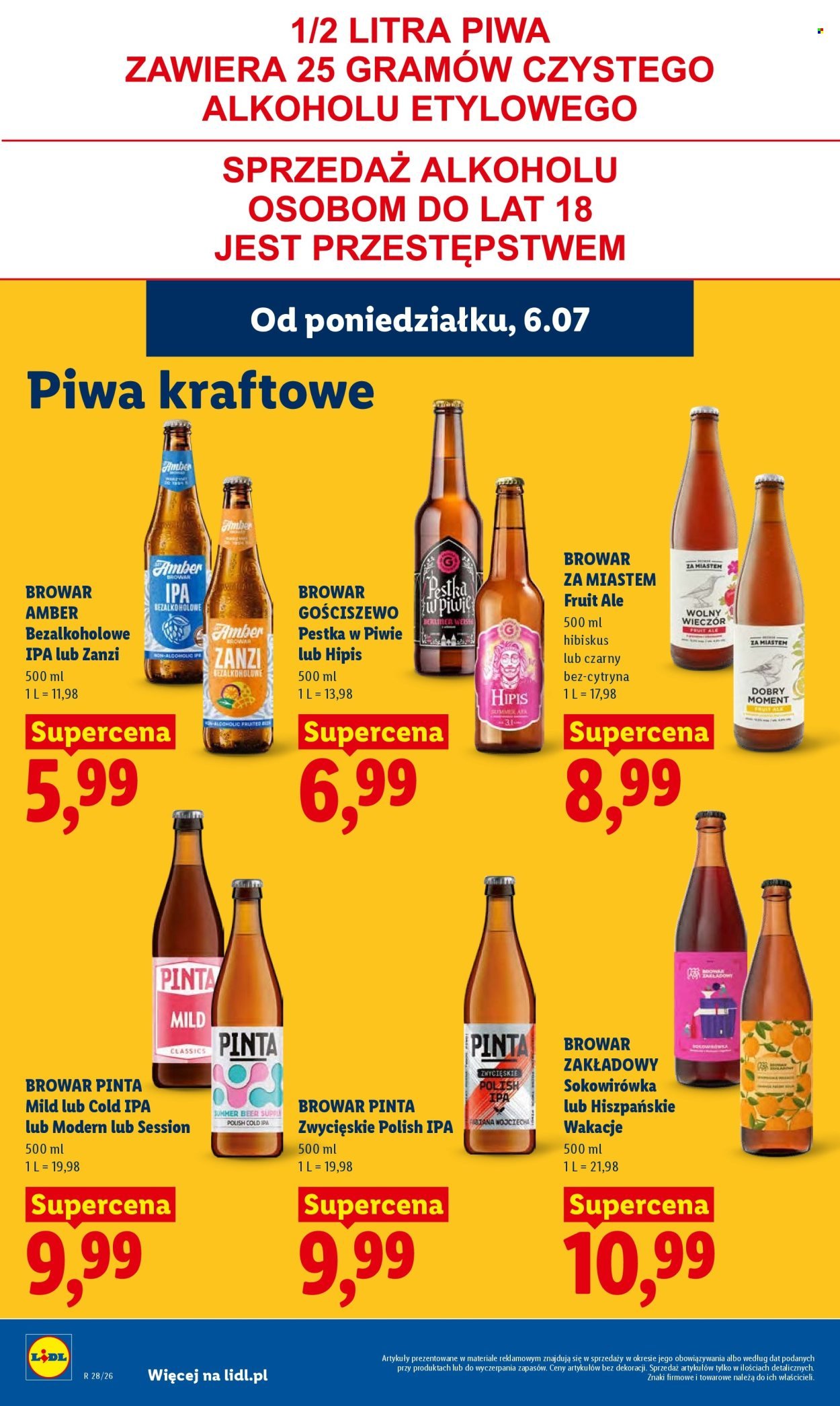 Gazetka LIDL - Od poniedziałku