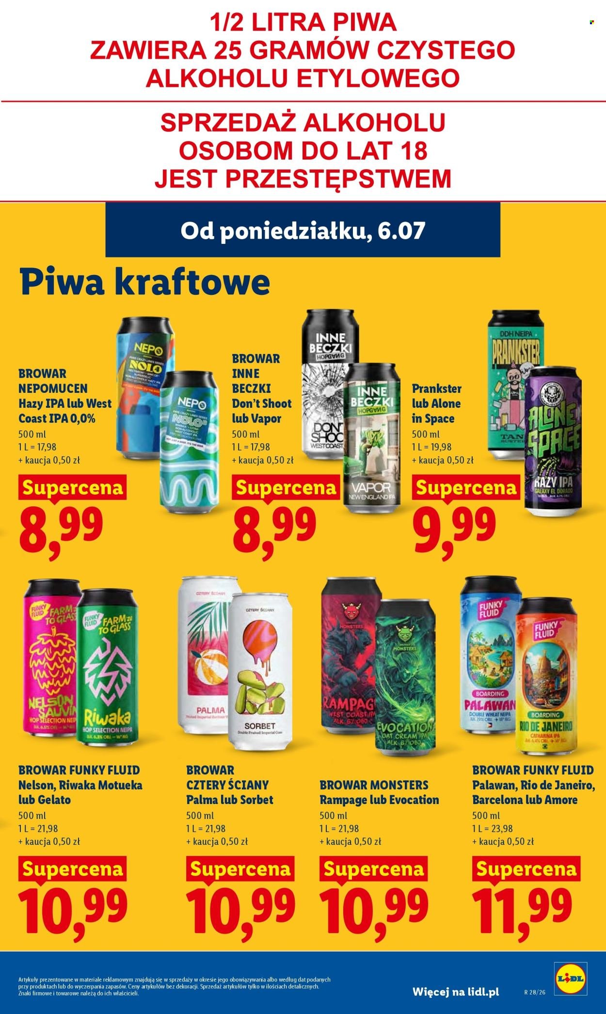 Gazetka LIDL - Od poniedziałku