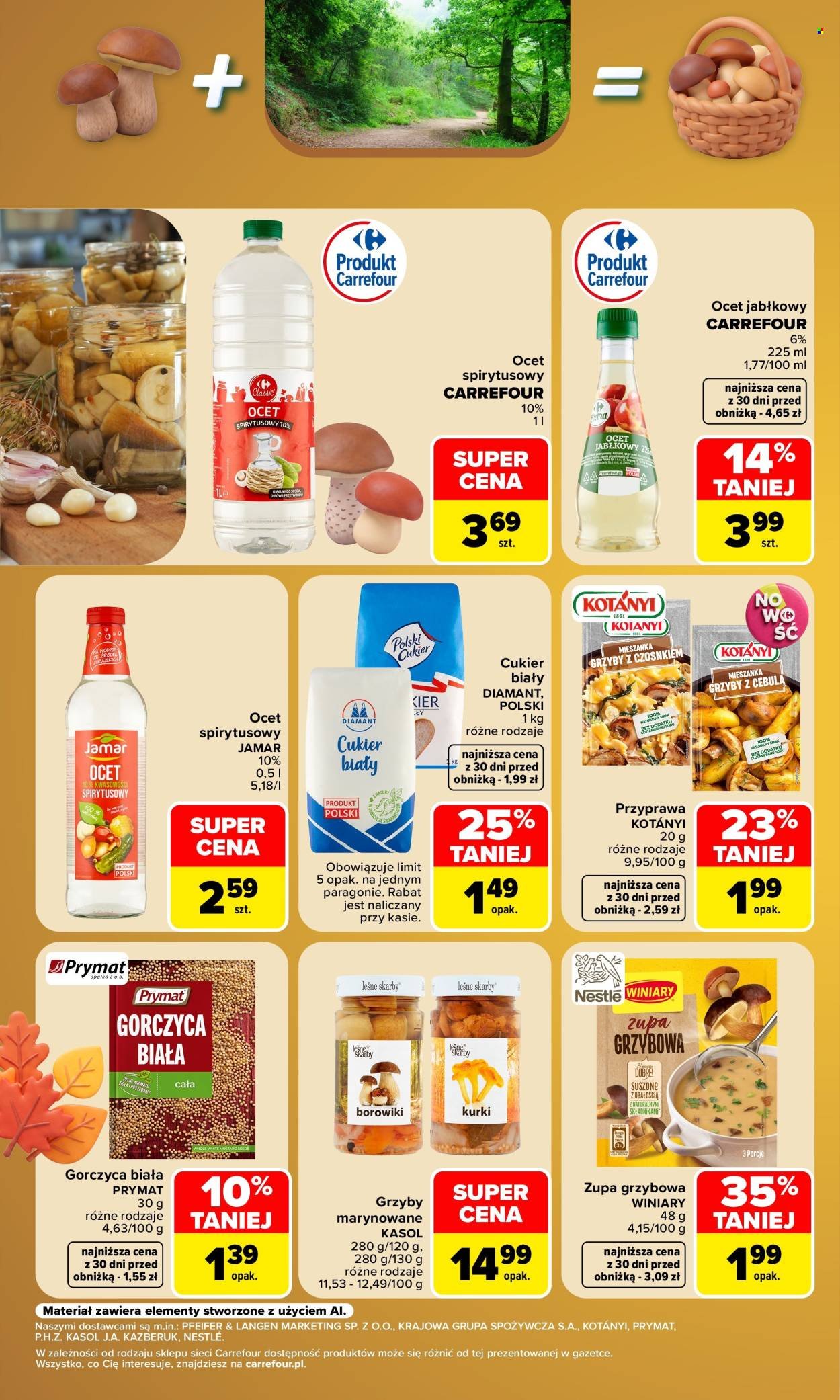Gazetka CARREFOUR - w SUMIE sezon na grzyby