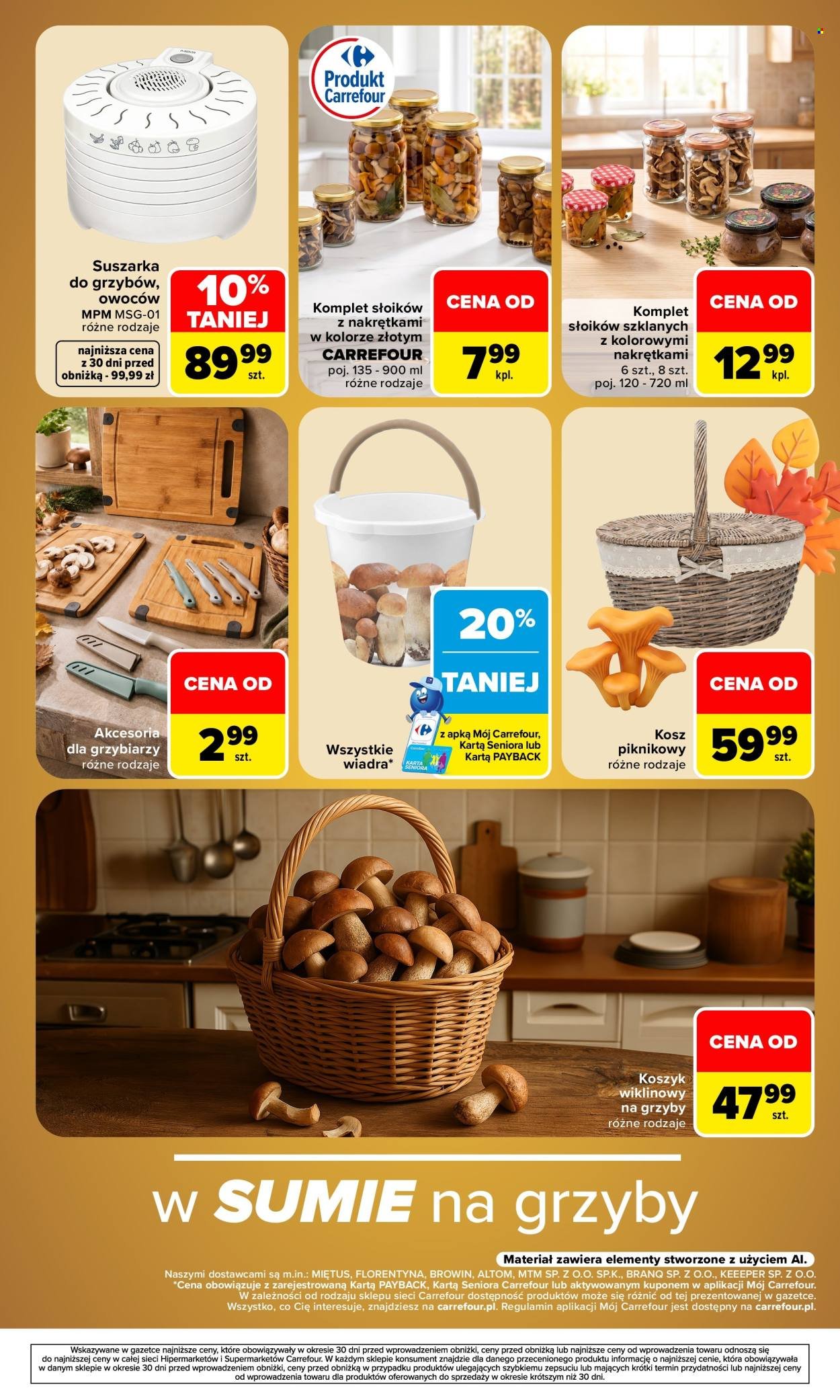 Gazetka CARREFOUR - w SUMIE sezon na grzyby