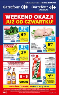 Gazetka CARREFOUR - Weekend promek już od czwartku (2026-04-23 - 2026-04-26)