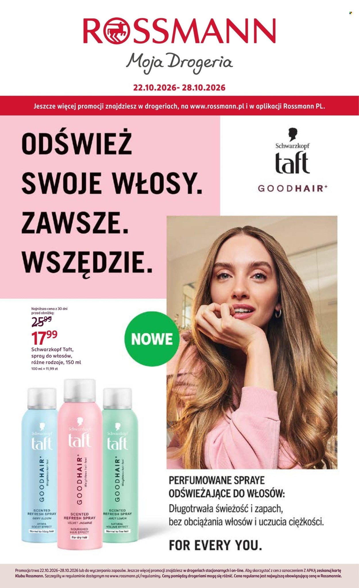 Gazetka ROSSMANN - Od czwartku 22.10.2026