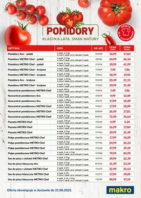 Gazetka MAKRO - Ulotka Pomidory - oferta w dostawie (2025-07-19 - 2025-07-31)
