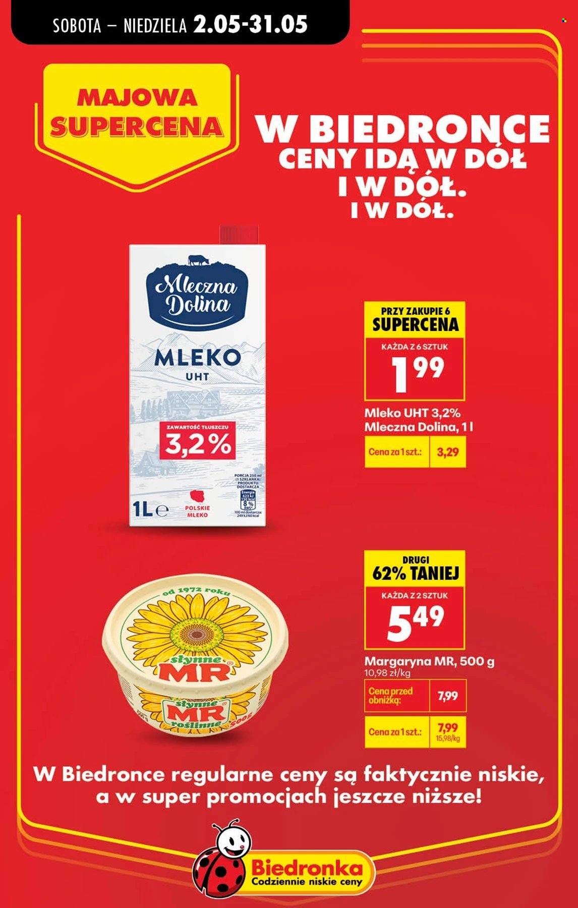 Gazetka BIEDRONKA - Majowa supercena