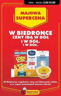 Gazetka BIEDRONKA - Majowa supercena (2026-05-02 - 2026-05-31)