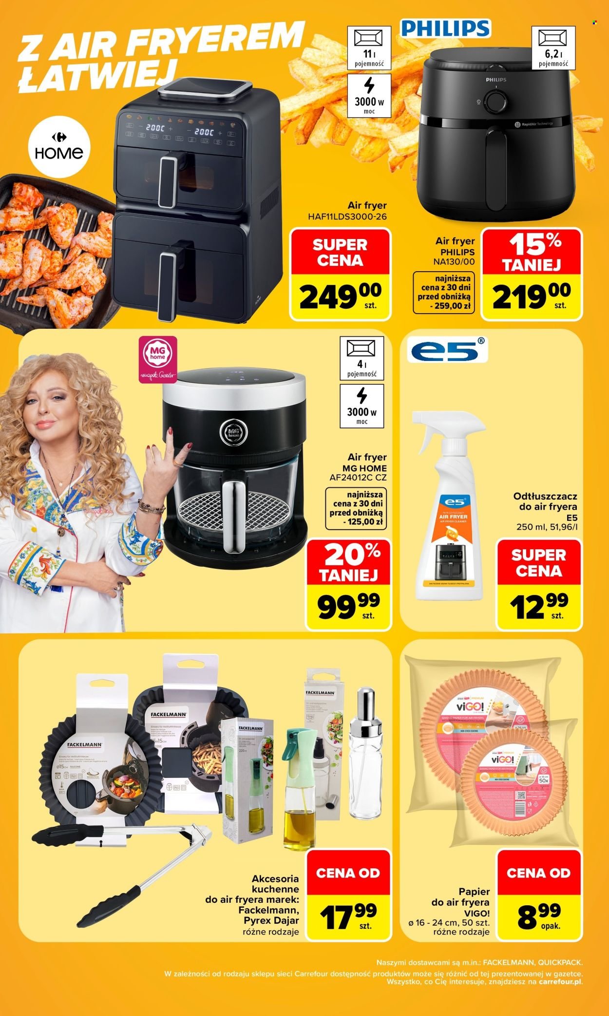 Gazetka CARREFOUR - Air frayer, smaczne wypieki