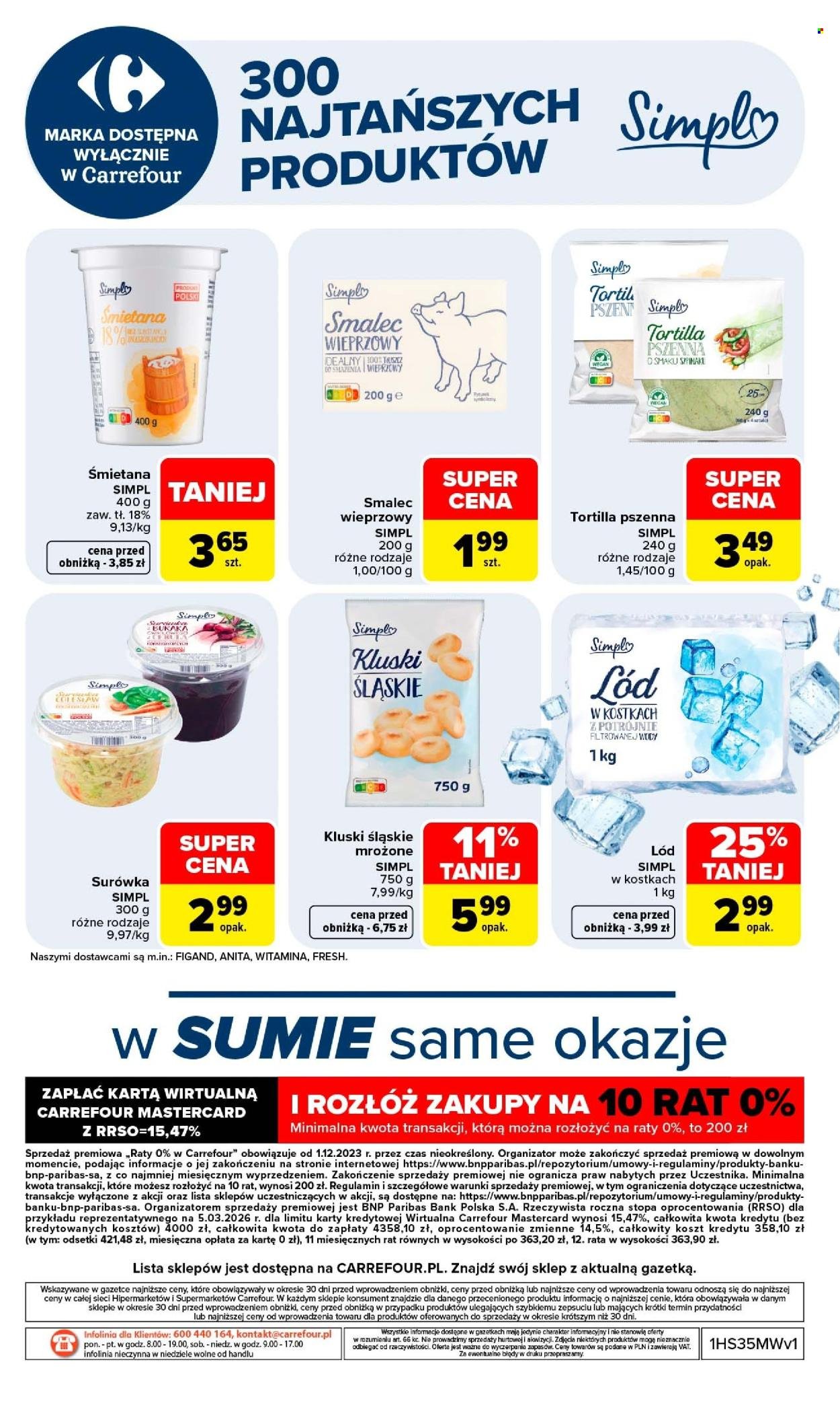 Gazetka CARREFOUR - w SUMIE najlepsza jakość i cena