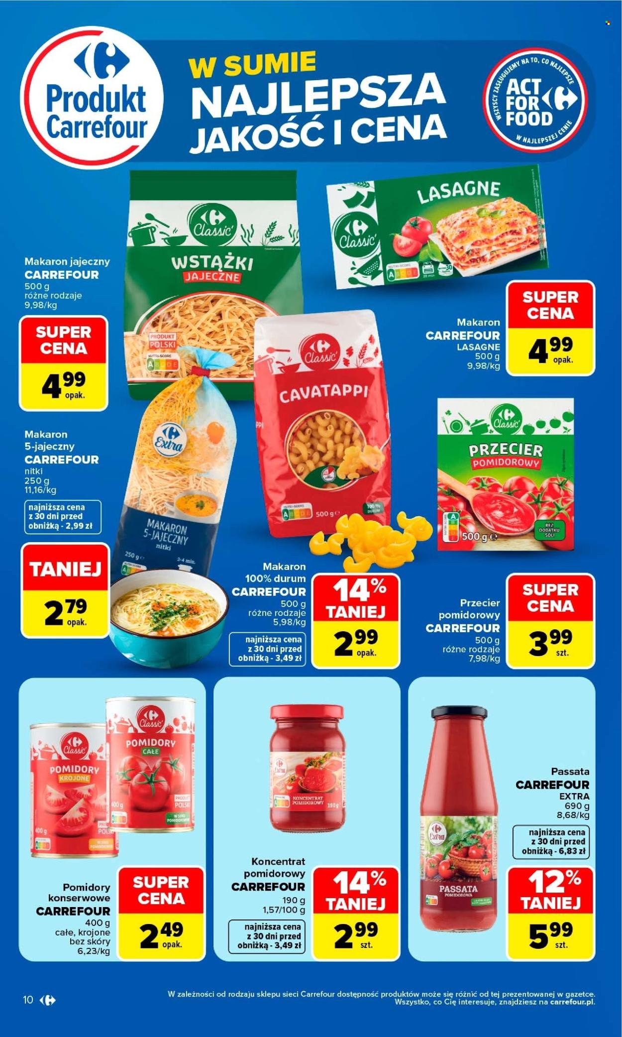 Gazetka CARREFOUR - w SUMIE najlepsza jakość i cena