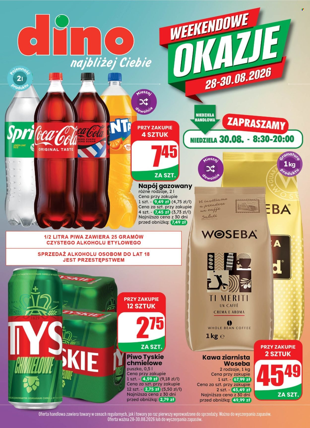 Gazetka DINO - Od piątku 28.08.2026
