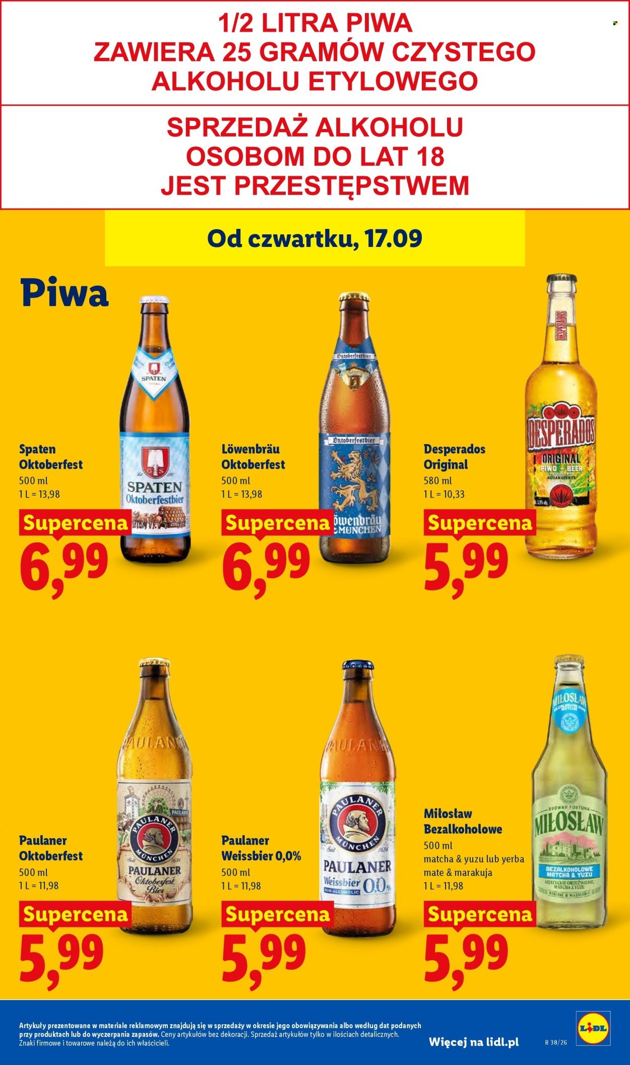 Gazetka LIDL - Od czwartku