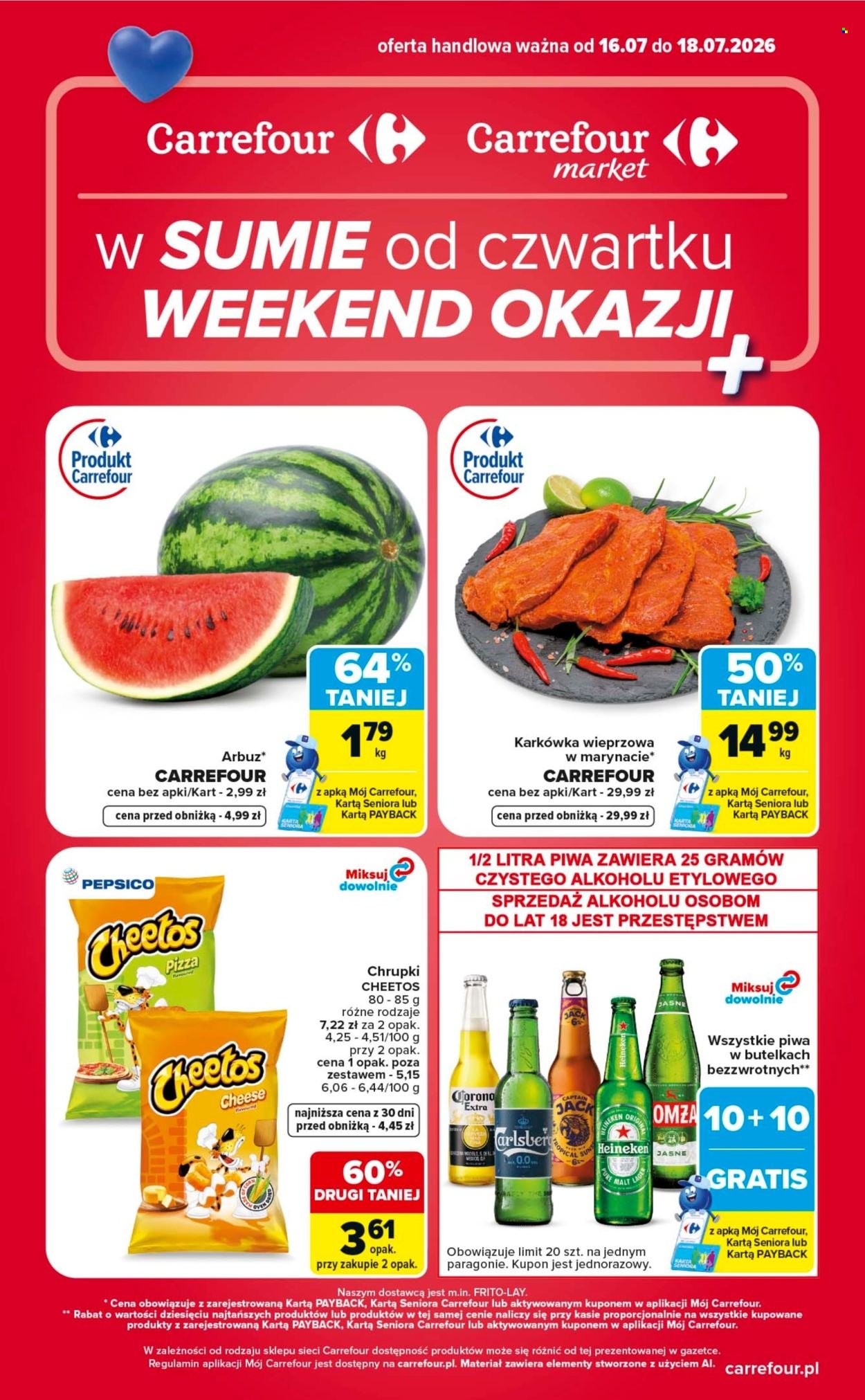 Gazetka CARREFOUR - w SUMIE od- czwartku WEEKEND OKAZJI