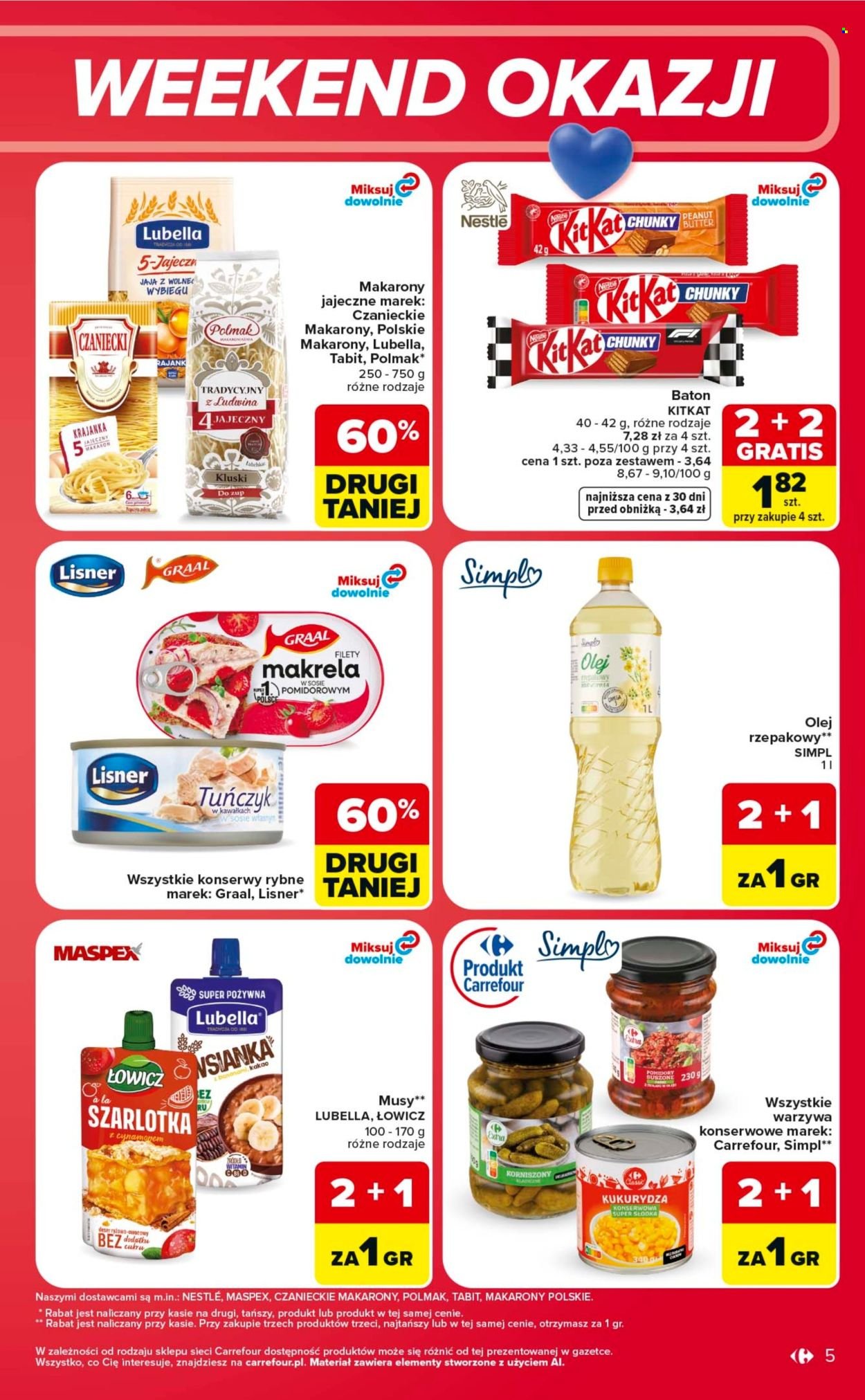 Gazetka CARREFOUR - w SUMIE od- czwartku WEEKEND OKAZJI