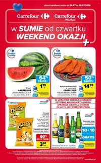Gazetka CARREFOUR - w SUMIE od- czwartku WEEKEND OKAZJI