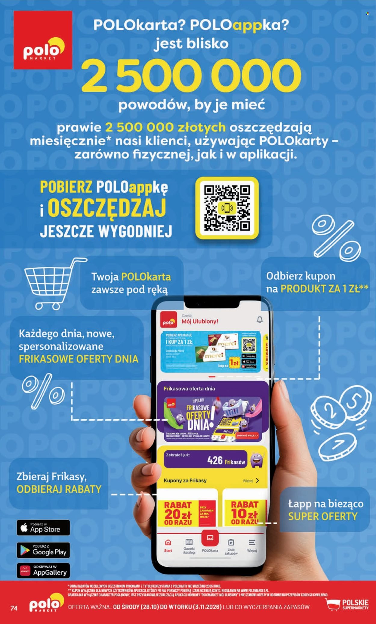 Gazetka POLOMARKET - Od środy 28.10.2026