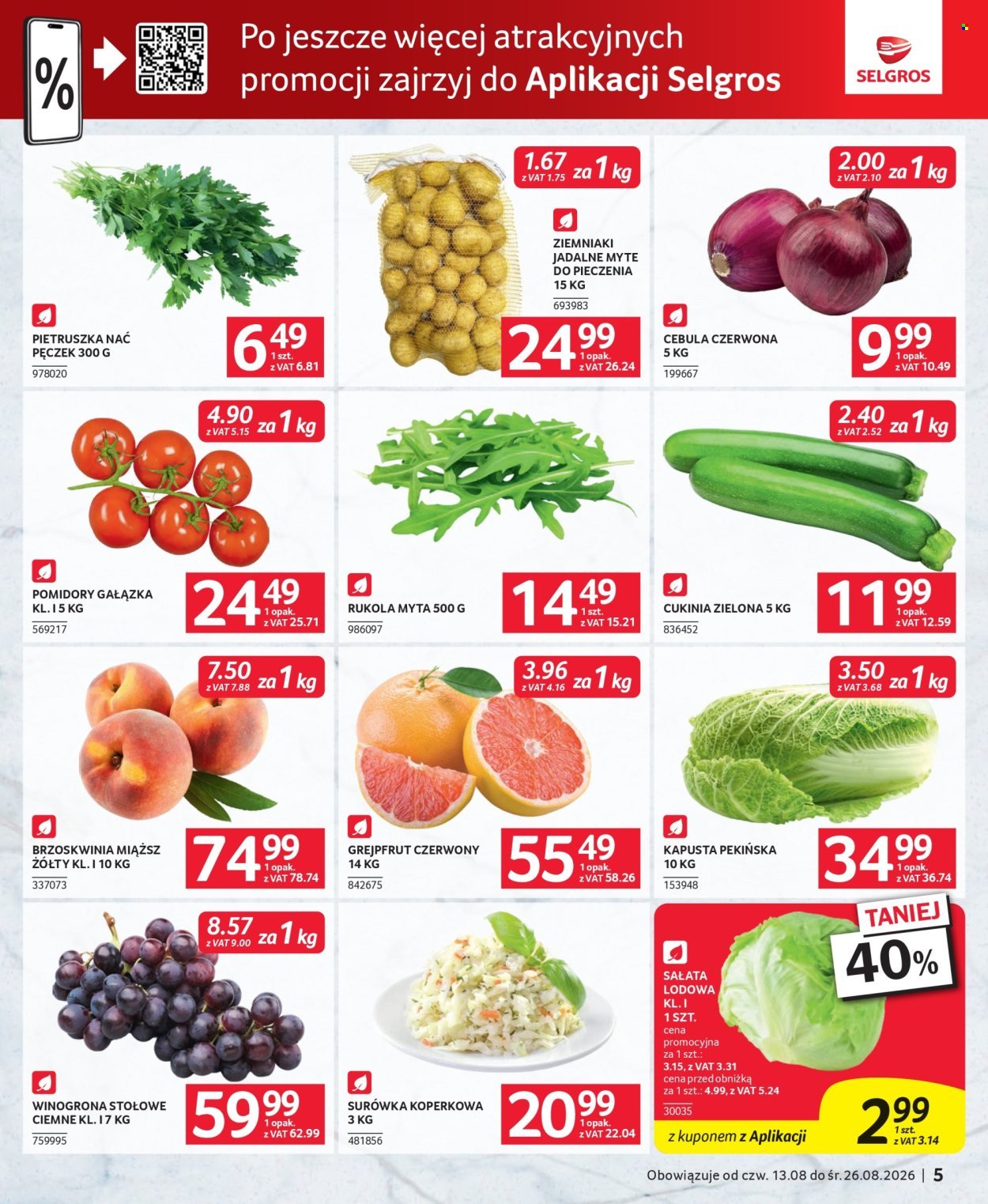 Gazetka SELGROS - Oferta dla gastronomii