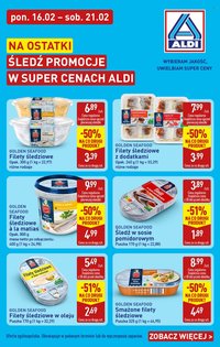 Gazetka ALDI - Śledzie w super cenach ALDI (2026-02-16 - 2026-02-21)