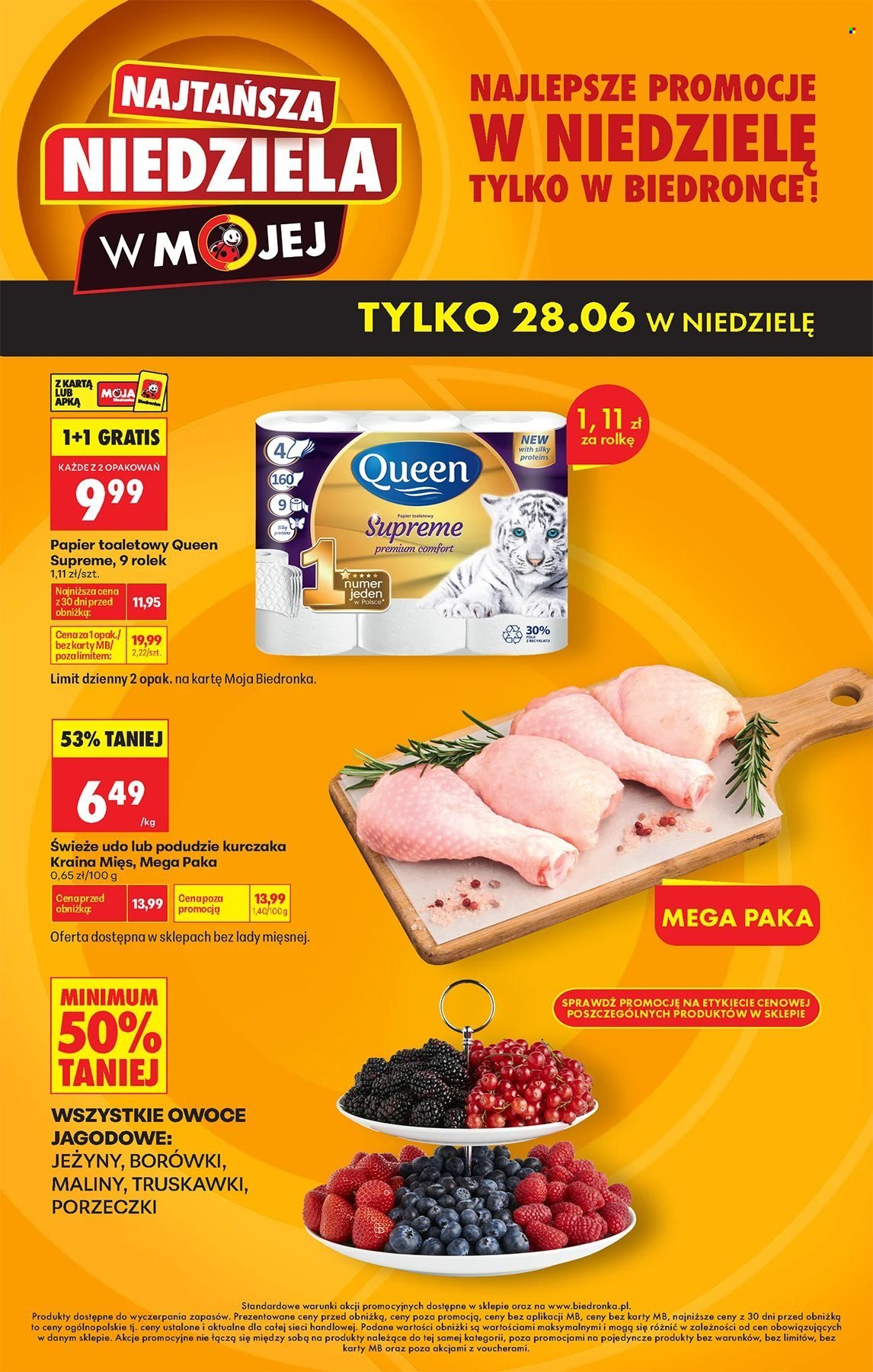 Gazetka BIEDRONKA - Najtańsza niedzieli