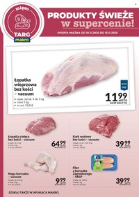Gazetka MAKRO - Targ MAKRO - oferta świeża w super cenach! (2025-11-10 - 2025-11-15)