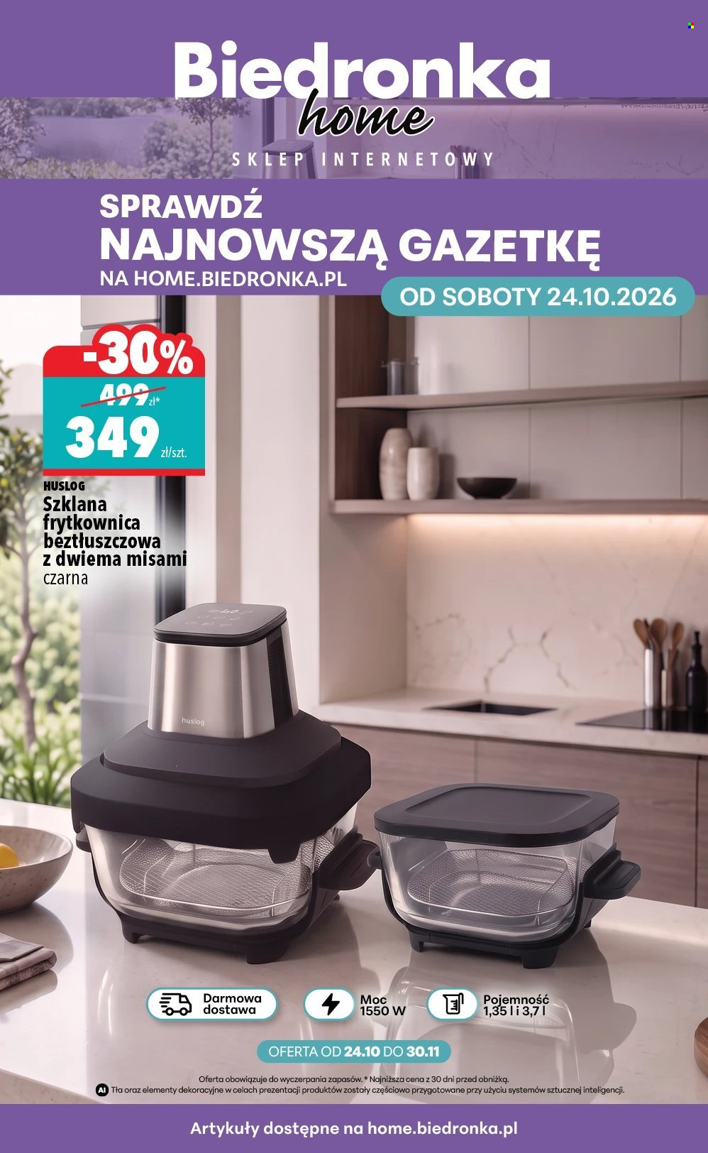 Gazetka BIEDRONKA - Home