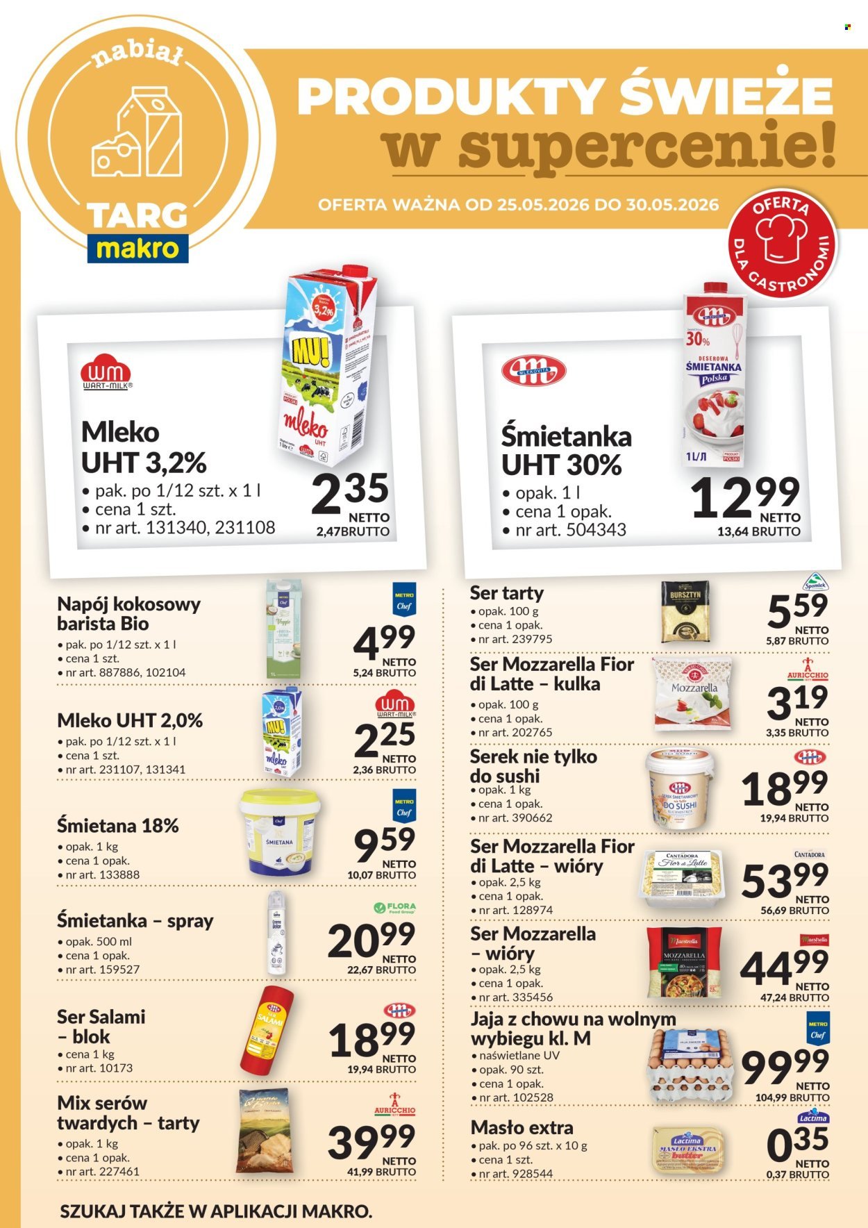 Gazetka MAKRO - Targ MAKRO - oferta świeża w super cenach!