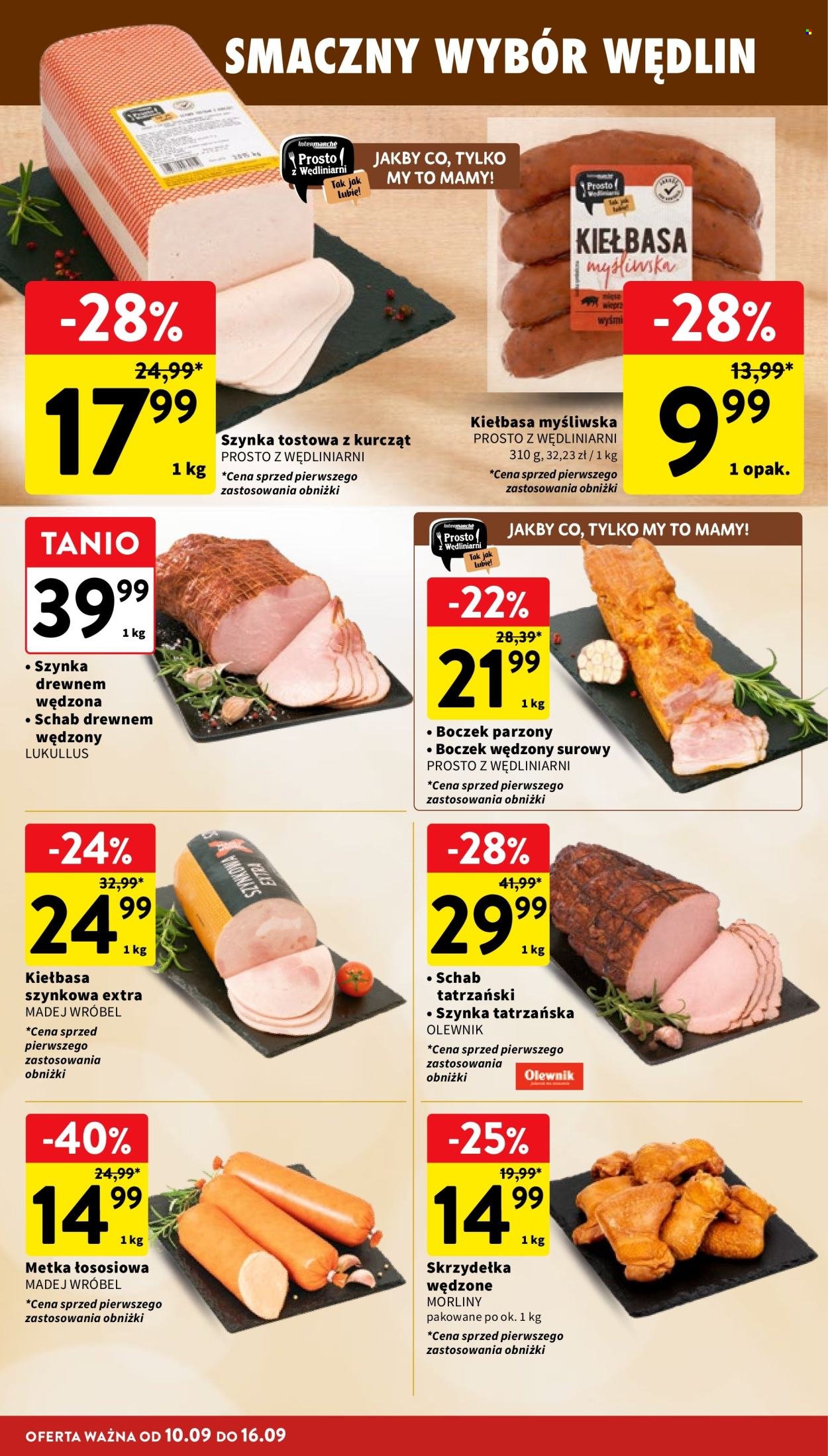 Gazetka INTERMARCHÉ - Od czwartku 10.09.2026