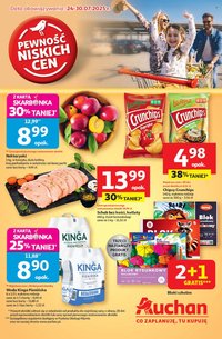 Gazetka AUCHAN - Pewność niskich cen (2025-07-24 - 2025-07-30)