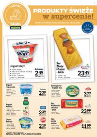 Gazetka MAKRO - Targ MAKRO - oferta świeża w super cenach! (2025-09-22 - 2025-09-27)