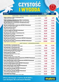 Gazetka MAKRO - Ulotka Jednorazówki (2025-08-27 - 2025-09-30)