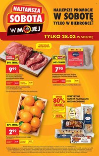 Gazetka BIEDRONKA - Najtańsza soboty (2026-03-28 - 2026-03-28)