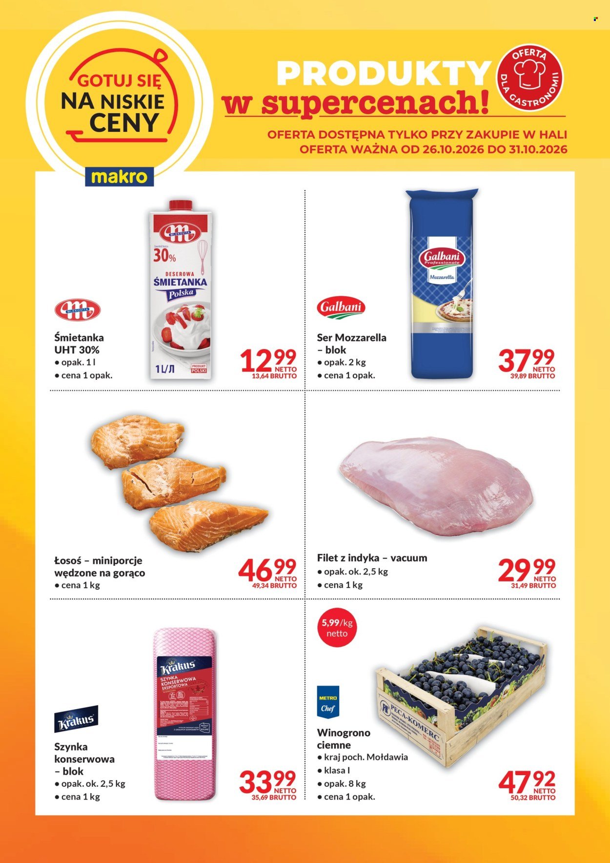 Gazetka MAKRO - Ulotka Gotuj się na niskie ceny