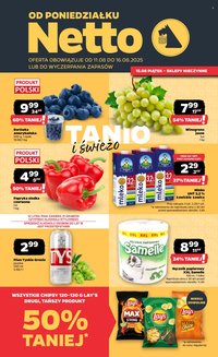 Gazetka NETTO - Od poniedziałku (2025-08-11 - 2025-08-16)