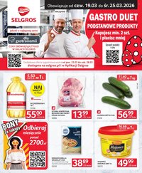 Gazetka SELGROS - Oferta dla gastronomii (2026-03-19 - 2026-03-25)