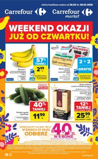 Gazetka CARREFOUR - Weekend promek już od czwartku (2026-03-26 - 2026-03-29)