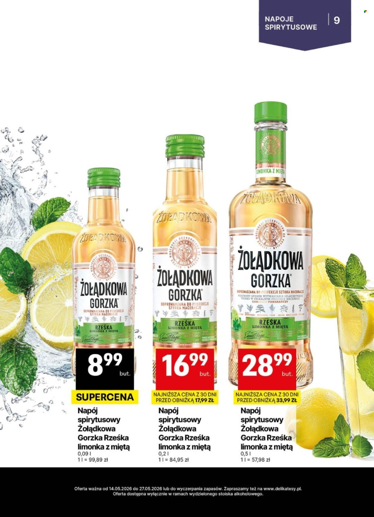 Gazetka DELIKATESY CENTRUM - Od czwartku 14.05.2026