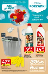 Gazetka AUCHAN - Strefa Porządki (2026-03-18 - 2026-04-07)